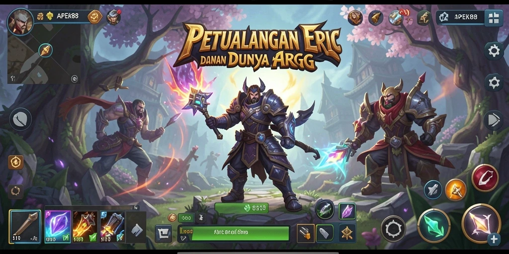 Gameplay seru dan aksi mendebarkan di APEK88.