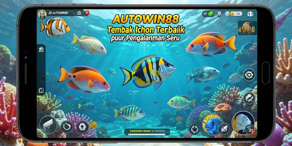 Gameplay seru Tembak Ikan di AUTOWIN88.