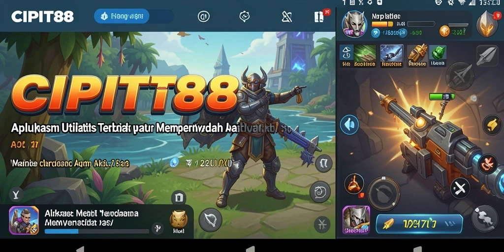 Tampilan antarmuka utama aplikasi CIPIT88 yang membantu dalam pengelolaan tugas.