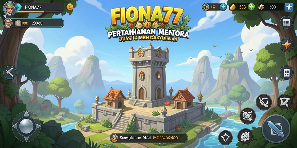 Tampilan menarik dari gameplay FIONA77 yang penuh strategi dan tantangan.