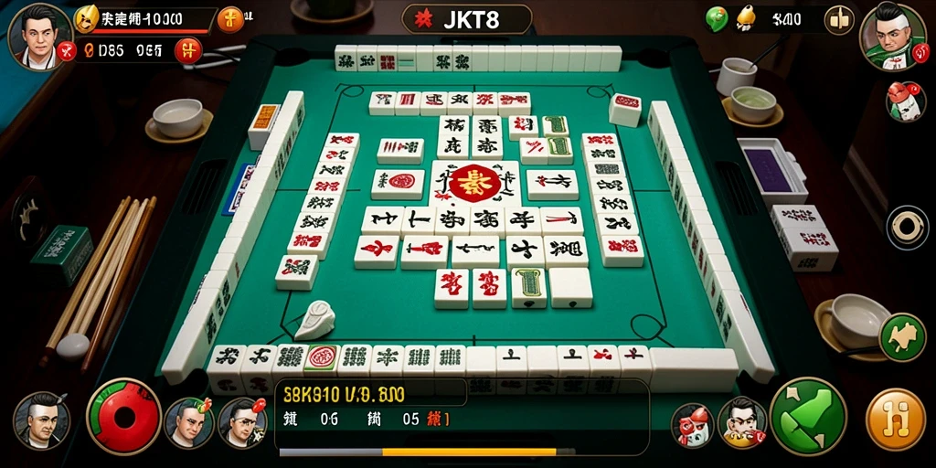 Tampilan gameplay menegangkan dan menyenangkan di JKT8.