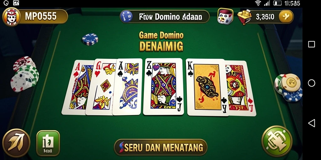Tampilan gameplay seru dan kompetitif di MPO555.