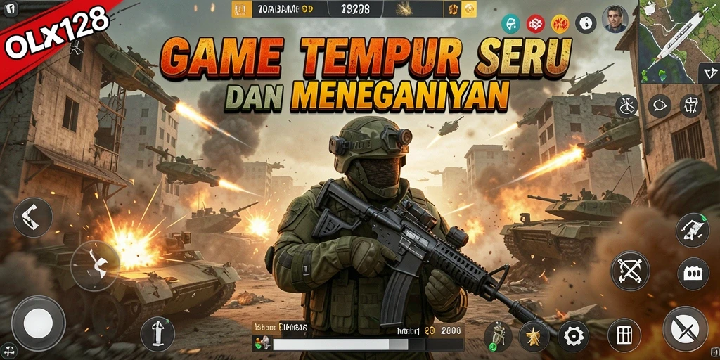 Gameplay seru dan menegangkan dari OLX128 dalam mode TPS.