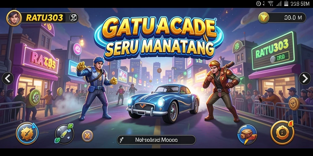 Tampilan gameplay seru dari RATU303 yang menantang para pemain.