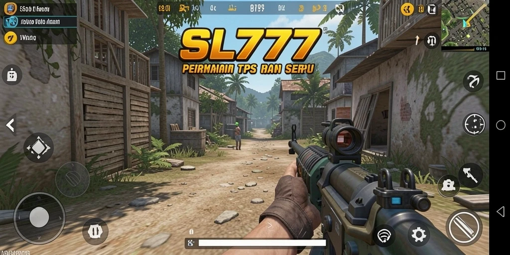 Screenshot menampilkan pertempuran seru di SL777 dengan grafis menawan.