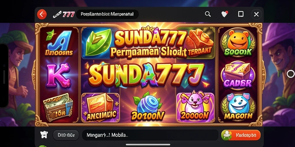 Tampilan menarik dari gameplay slot SUNDA777 dengan fitur bonus.